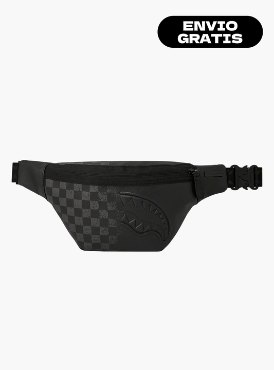 CANGURO SPRAYGROUND SPRAY SPRITZ GREY CHECK PREMIUM